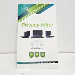 23.8" Computer Privacy Filter 2-Pack Anti-Blue Light Anti-Glare Removable 16:9