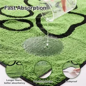24X36 CUTE Washable Pee Pads For Dogs 4 Pack Super Absorbent Reusable Puppy Pads