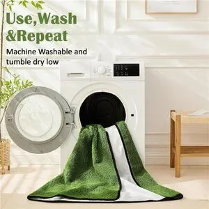 24X36 CUTE Washable Pee Pads For Dogs 4 Pack Super Absorbent Reusable Puppy Pads