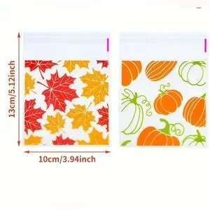 25 Fall Cellophane Bags (Jewelry And Accessories)