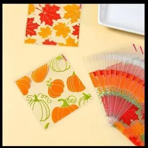 25 Fall Cellophane Bags (Jewelry and Accessories)