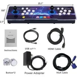 28000 Games Pandora's Box 50S Arcade Game Console Retro Machine PC Projector TV