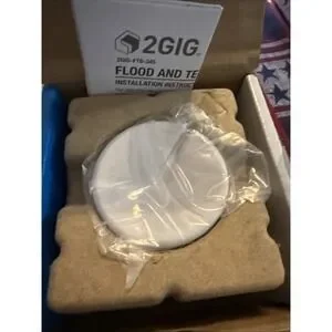 2GIG FT6-345 Home Security Water Leak Detector