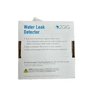 2GIG FT6-345 Home Security Water Leak Detector