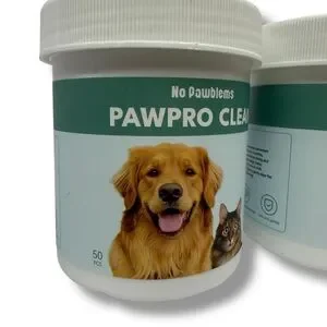 2x Ear Cleaner Finger Wipes 50 Count Dog & Cat Grooming Kit Itch Relief -100 Pcs
