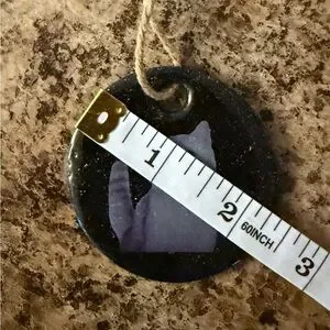3/$20 Handcrafted Black Cat Ornament