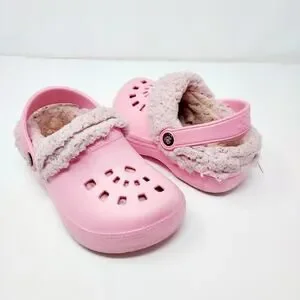 ⭐️3/$25 Dawgs Pink Clogs w/Fleece Lined Size 11/12