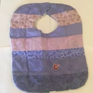 3/$25 or $12 Ea. NWT Handmade Quilted Reversible Baby Bib