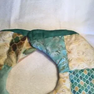 3/$25 or $12 Ea. NWT Handmade Reversible Quilted Baby Bib