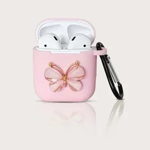 3/$25❗️Silicone Crystal Butterfly AirPods Case 1/2 Generation