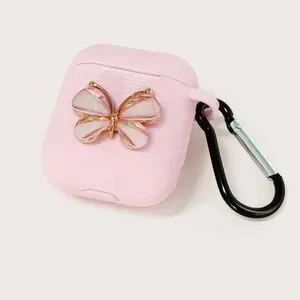 3/$25❗️Silicone Crystal Butterfly AirPods Case 1/2 Generation