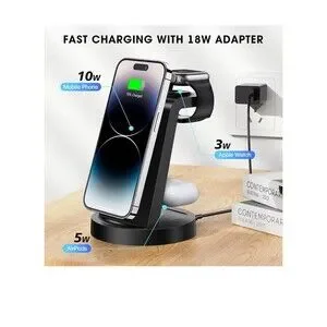 3 In 1 Wireless Charging Station