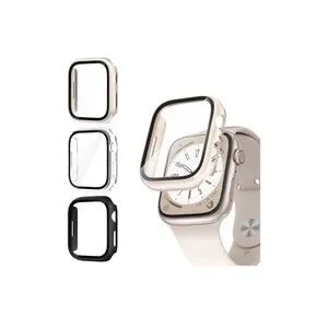 3 Pack ios Watch 9/8/7 Screen Protector 41Mm Hard PC Ultra-Thin Protective