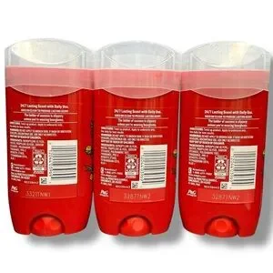 3 Pack Old Spice BEARGLOVE Deodorant Aluminum Free 24/7 Lasting Freshness 3oz