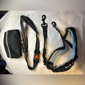 3- pc leash Harness and treat bag set