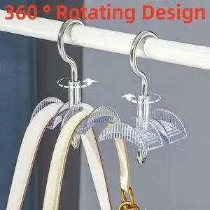 3 Purse Organizer For ClosetDurable Purse Hanger Hook Handbag Storage Organizer