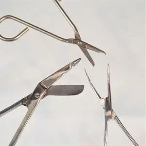 3 Vet Scissors Surgical Instruments Veterinarian Canine Feline Lot #1