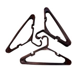 30 Strong Plastic Closet Hangers