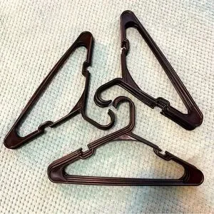 30 Strong Plastic Closet Hangers