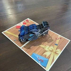 3D Birthday card for him/her