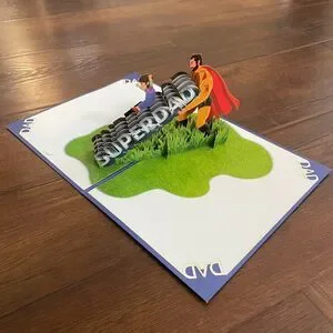 3D Birthday card for him/her