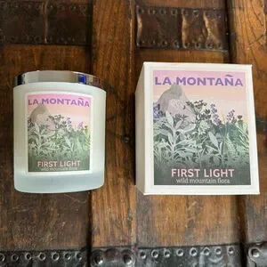 4/$20 EMPTY La Montaña First Light Candle Vessel Jar