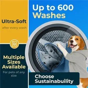 4 PACK Washable Pee Pads For Dogs - Waterproof Reusable Puppy Pads (4 34x36)
