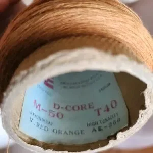 4 Rayon Thread Cones Vintage