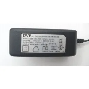 5/$25 DVE SWITCHING ADAPTER MODEL DSA-12G-12 FUS 120120 Output 12V 1A