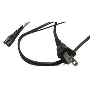 5 Foot AC Power Cord For Canon Pixma All-in-One Printer Black QK19305 2 Prongs