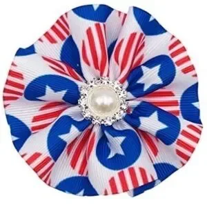 5 For $25 Sparkle / Sequin / Pearl Dog/Cat Collar Embellishment Bow Flower