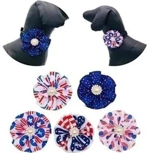 5 for $25 Sparkle / Sequin / Pearl Dog/Cat Collar Embellishment Bow Flower