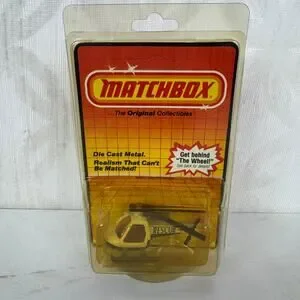5 For $25 VTG 1983 Matchbox Rescue Diecast Helicopter