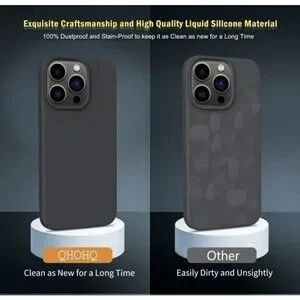 5-IN-1 IPhone 14 Plus Case With 2X Screen & Camera Lens Protectors Deep Purple