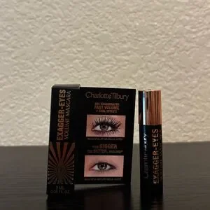 5 Items X $25 Charlotte Tilbury Exagger-Eyes Mascara - Black NWT