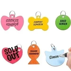 5 Pet ID Tags for Dogs & Cats