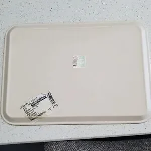 50's - 60’s Style BAR-B-Q Serving Tray Approximately 12" × 9" Vintage 70's RARE