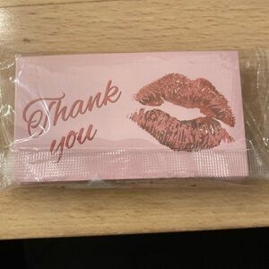 50 Thank You Cards - Lips
