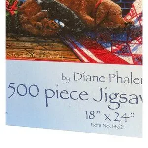 500 Piece Jigsaw Puzzle Not A Creature Was Stirring Christmas Holiday New Sealed