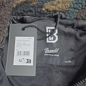 511 NWT BRANDIT INDIVIDUAL WEAR Men's Fleece Full Zip Jacket (5021) Size XL