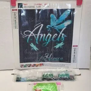 5D DIY Diamond Painting I Believe In Angels Because I Have Some In Heaven