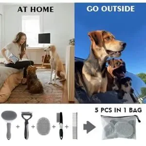 5PCS Grooming Kit for Dog Puppy