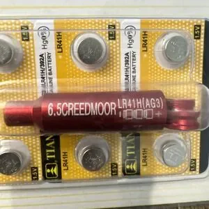 6.5 CRD Creedmoor Cartridge Laser Bore Sight Red Aluminum Batteries Included