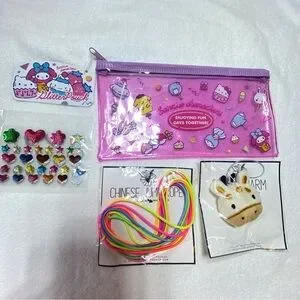 6 for $20♥️ BNWT Hello Kitty Sanrio pink pencil case bundle