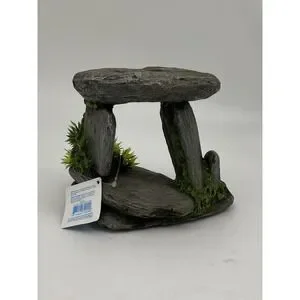 6" X 5.5" Balancing Rock Ruins Formation Fish Aquarium Decor - New‎