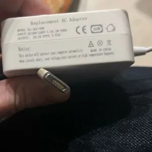 60W MagSafe 2 Power Adapter + MagSafe 2 to USB-C Charging Cable (For MacBook)