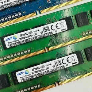 7 Mixed Lot Brands 4GB 1Rx8 Pc3-12800u DDR3L 1600 UDIMM Desktop Memory Samsung