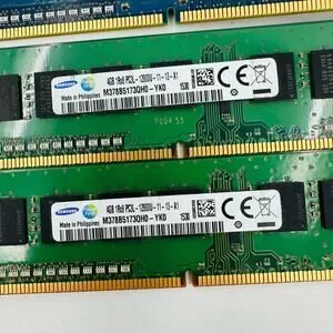 7 Mixed Lot Brands 4GB 1Rx8 Pc3-12800u DDR3L 1600 UDIMM Desktop Memory Samsung