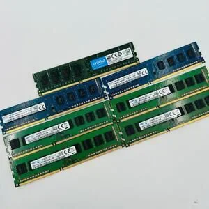 7 Mixed Lot Brands 4GB 1Rx8 pc3-12800u DDR3L 1600 UDIMM Desktop Memory Samsung
