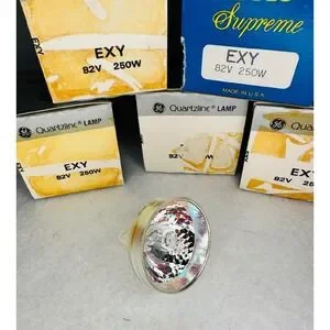 7 Wiko GE EXY Quartzline Lamp Bulb 82V 250W MR16 Projector Light Halogen